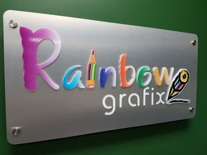 Push Thru Letter Signs